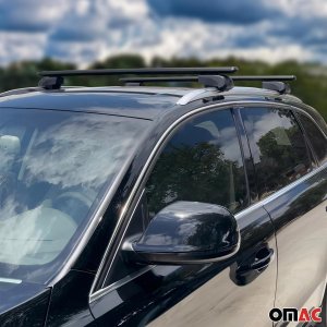 Audi A3 8PA Sportback Roof Rack Cross Bars - Omac - Boldbar V2, Size L - Black - '06-'13